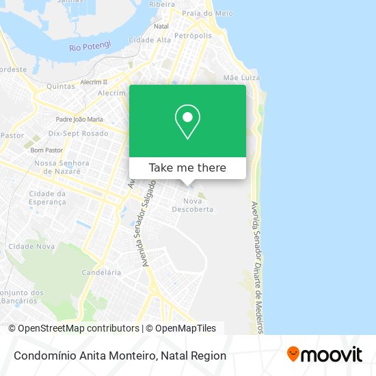 Mapa Condomínio Anita Monteiro