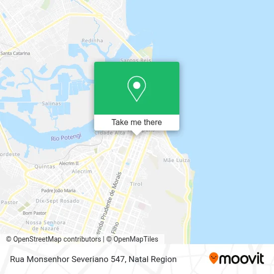 Rua Monsenhor Severiano 547 map