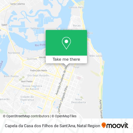 Capela da Casa dos Filhos de Sant‘Ana map