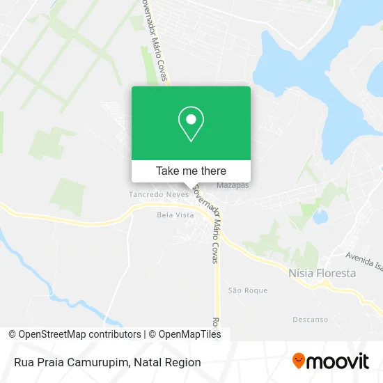 Rua Praia Camurupim map
