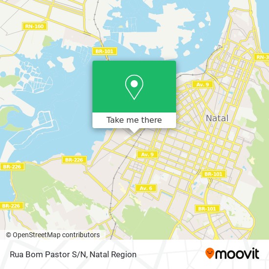 Rua Bom Pastor S/N map