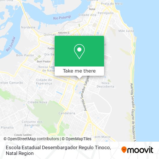 Escola Estadual Desembargador Regulo Tinoco map