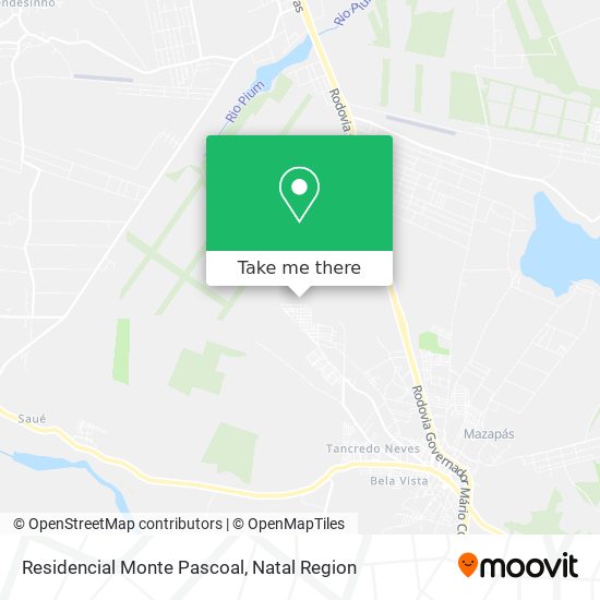 Residencial Monte Pascoal map