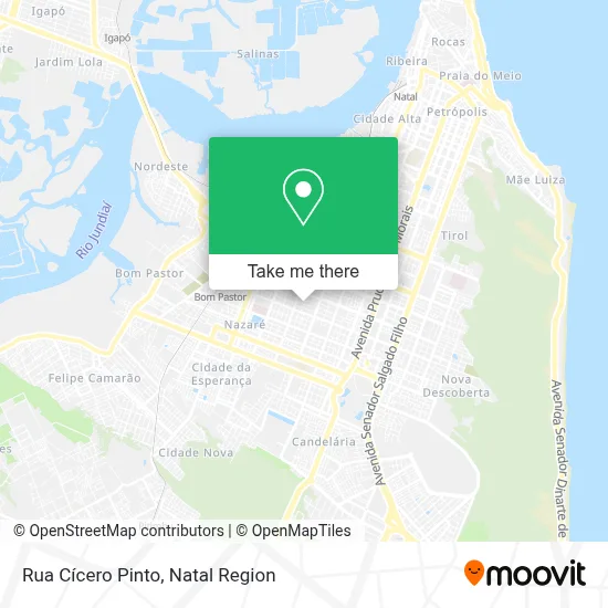 Rua Cícero Pinto map