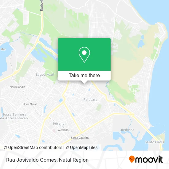 Rua Josivaldo Gomes map