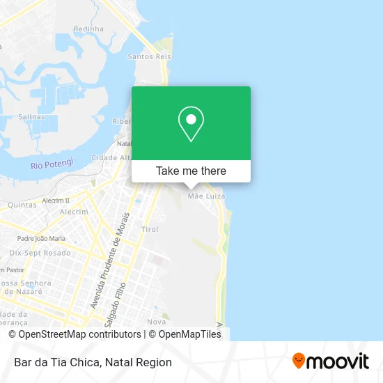 Bar da Tia Chica map