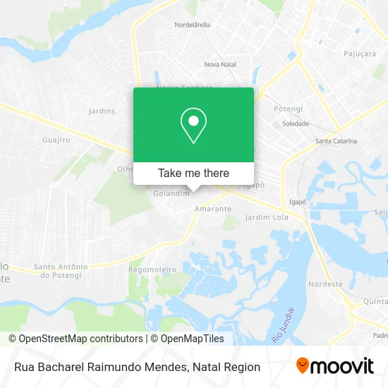 Rua Bacharel Raimundo Mendes map