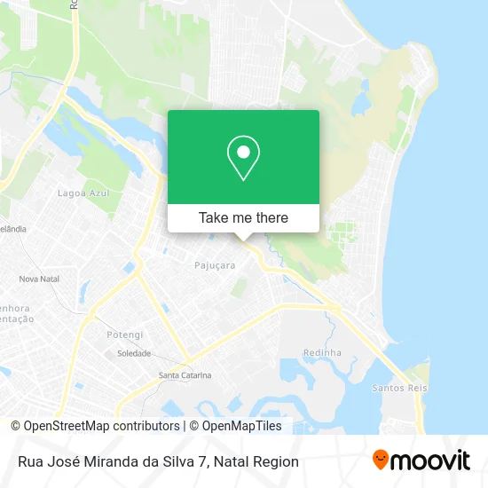 Rua José Miranda da Silva 7 map