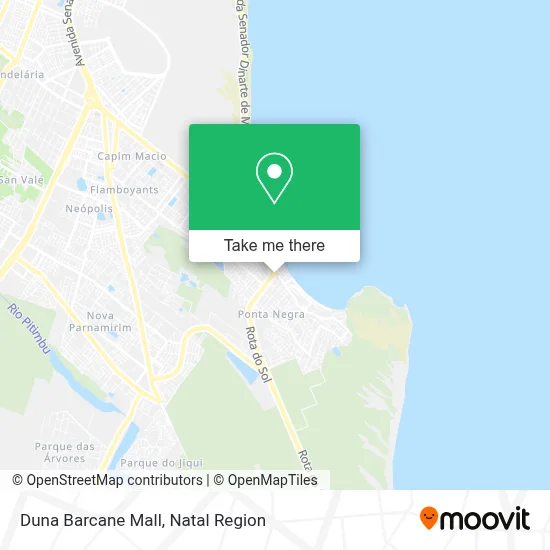 Duna Barcane Mall map