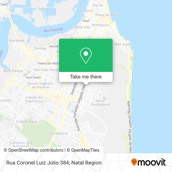 Rua Coronel Luiz Júlio 384 map