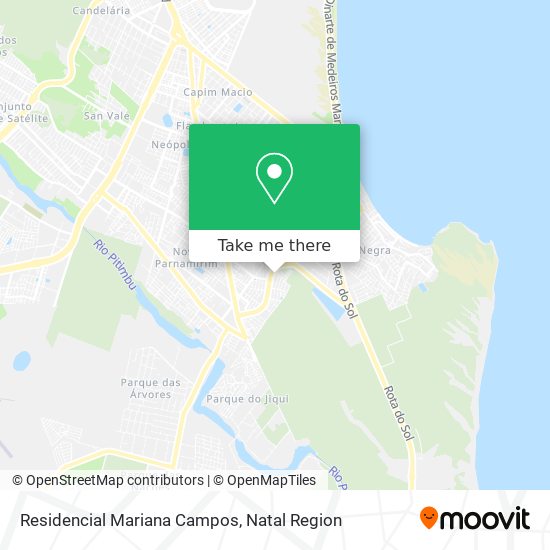 Mapa Residencial Mariana Campos
