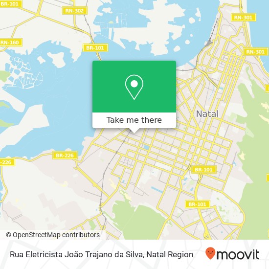 Rua Eletricista João Trajano da Silva map