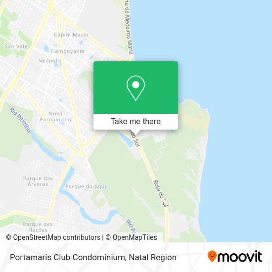 Portamaris Club Condominium map