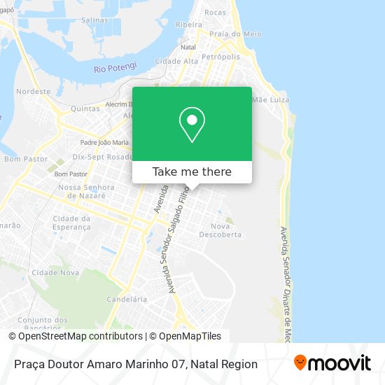 Praça Doutor Amaro Marinho 07 map