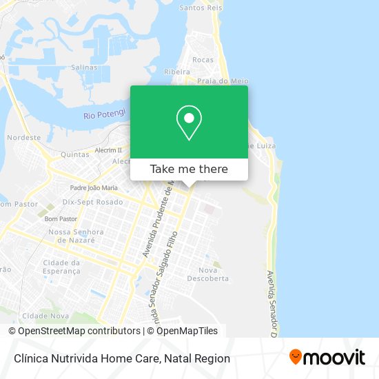 Clínica Nutrivida Home Care map