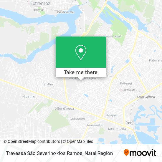 Travessa São Severino dos Ramos map