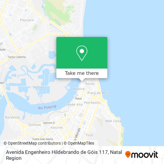 Avenida Engenheiro Hildebrando de Góis 117 map