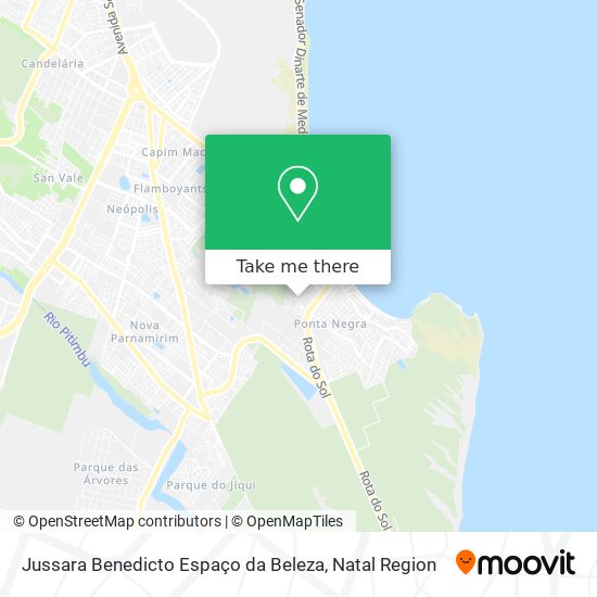 Jussara Benedicto Espaço da Beleza map