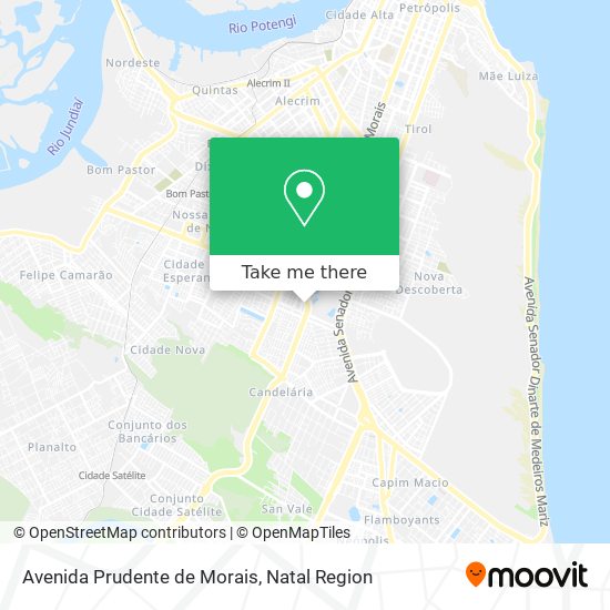 Avenida Prudente de Morais map