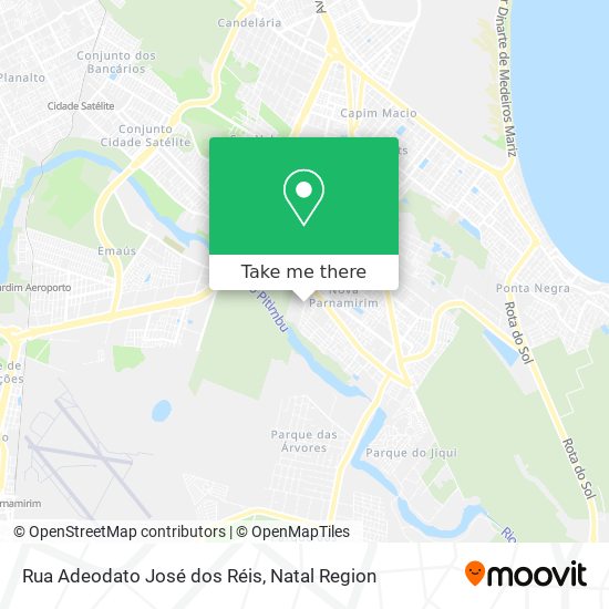 Rua Adeodato José dos Réis map