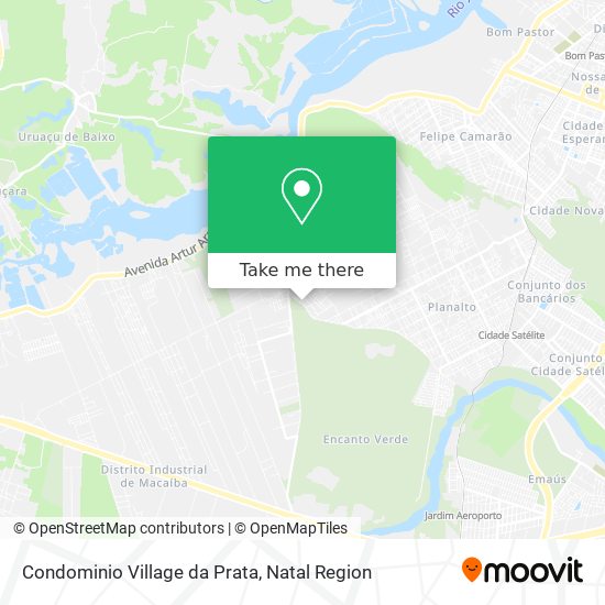 Condominio Village da Prata map