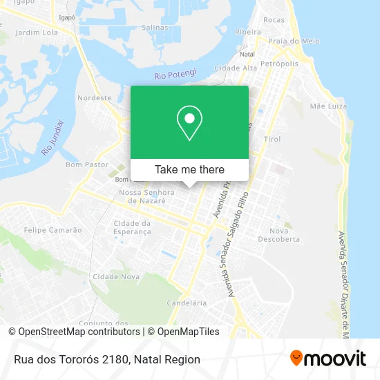 Rua dos Tororós 2180 map