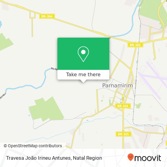 Travesa João Irineu Antunes map