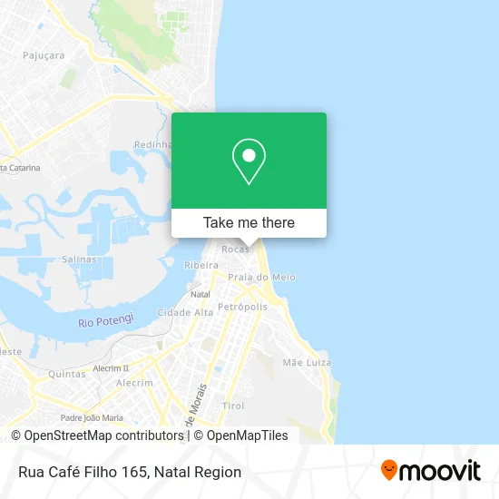 Rua Café Filho 165 map