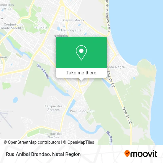 Rua Anibal Brandao map