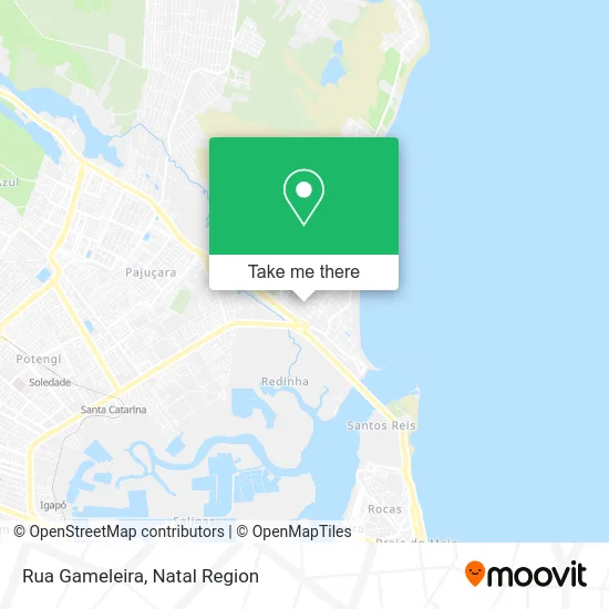Rua Gameleira map