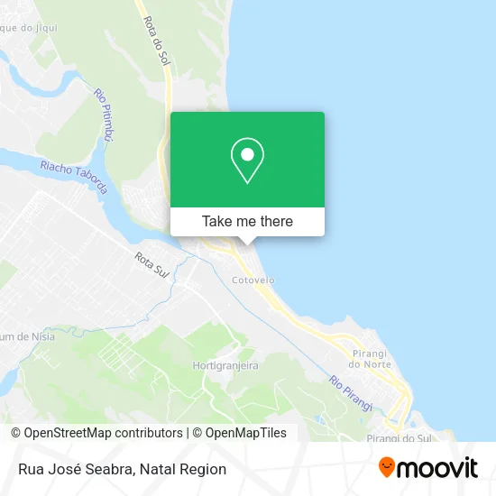 Rua José Seabra map