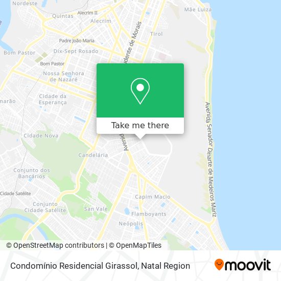 Mapa Condomínio Residencial Girassol