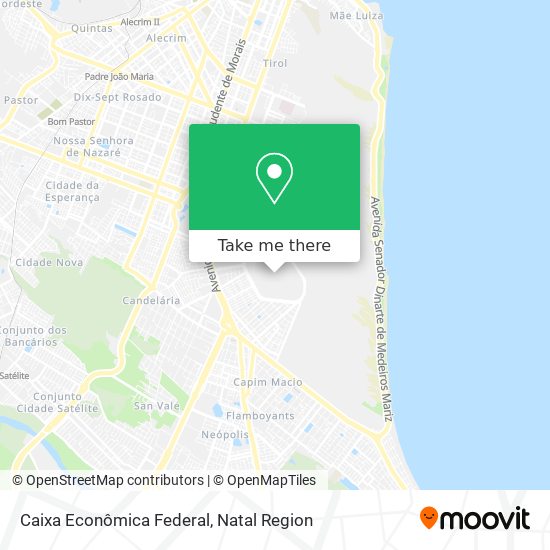 Caixa Econômica Federal map