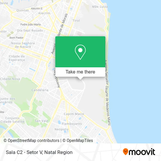 Sala C2 - Setor V map