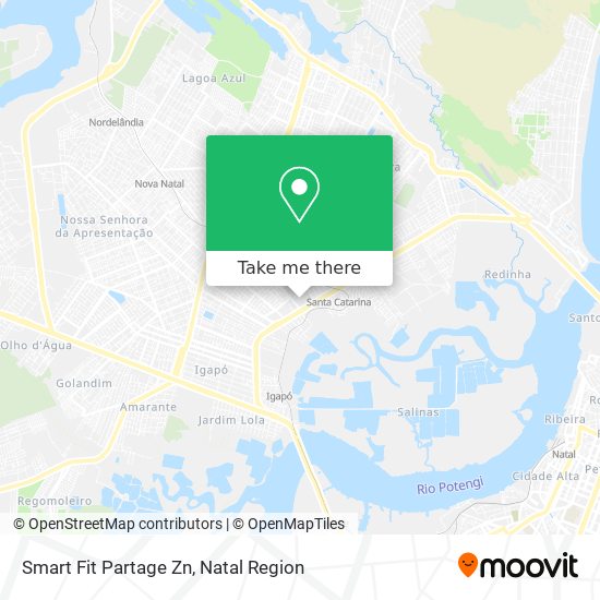 Smart Fit Partage Zn map