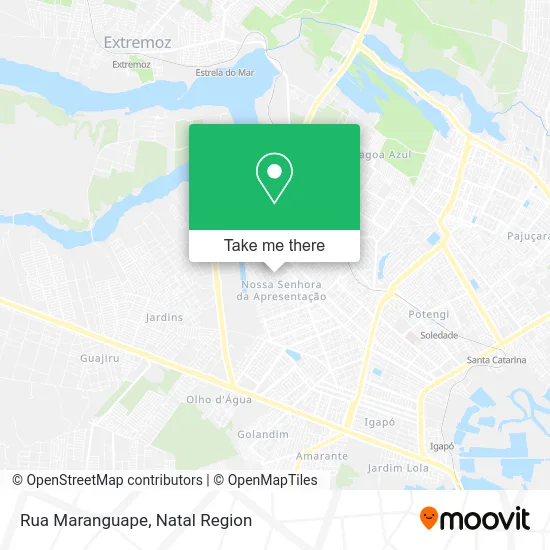 Rua Maranguape map