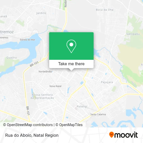 Rua do Aboio map