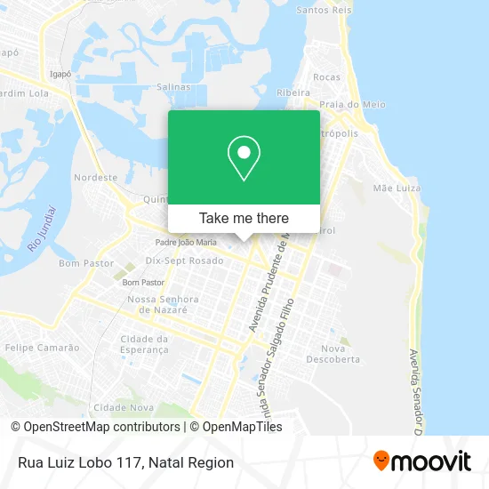 Rua Luiz Lobo 117 map