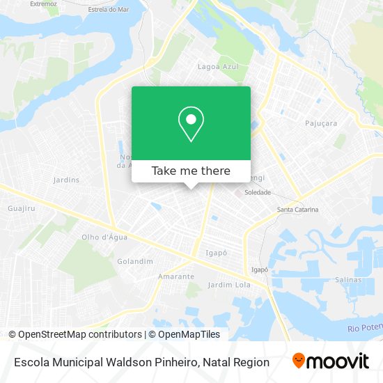 Escola Municipal Waldson Pinheiro map