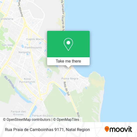 Rua Praia de Camboinhas 9171 map