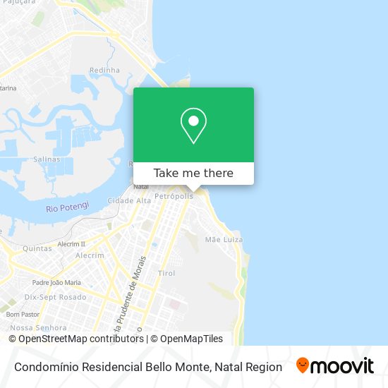 Condomínio Residencial Bello Monte map