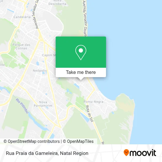 Rua Praia da Gameleira map