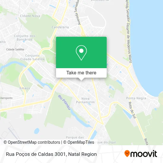 Rua Poços de Caldas 3001 map