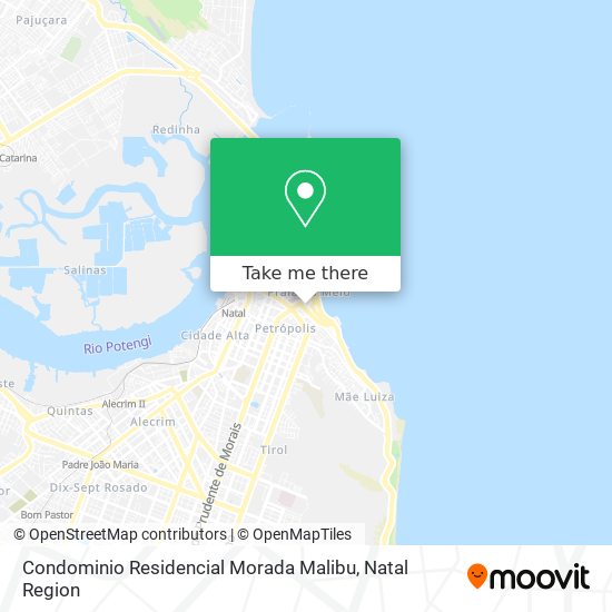 Condominio Residencial Morada Malibu map