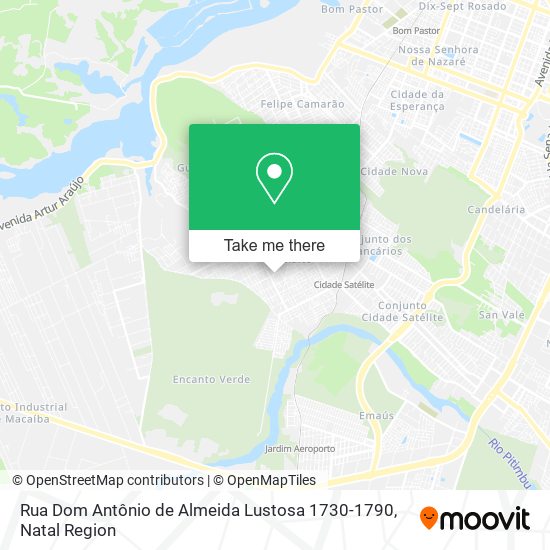 Rua Dom Antônio de Almeida Lustosa 1730-1790 map