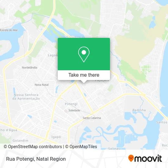 Rua Potengi map