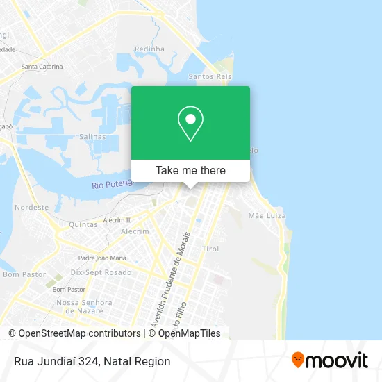 Rua Jundiaí 324 map