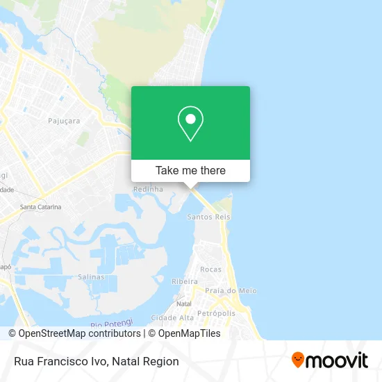 Rua Francisco Ivo map