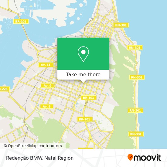 Redenção BMW map