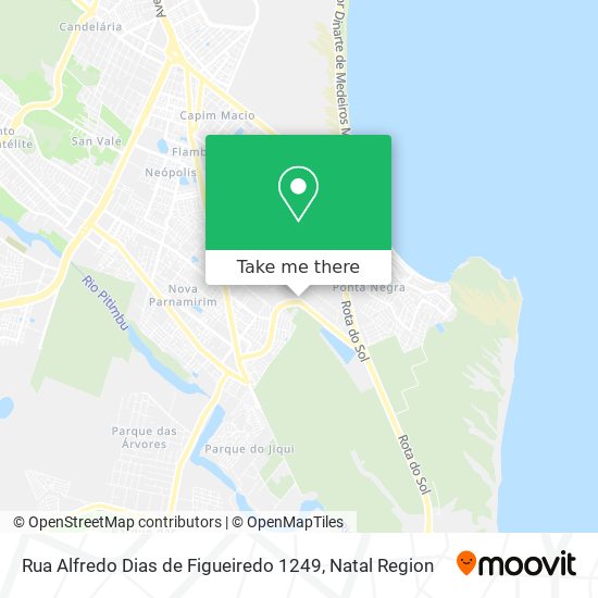 Rua Alfredo Dias de Figueiredo 1249 map